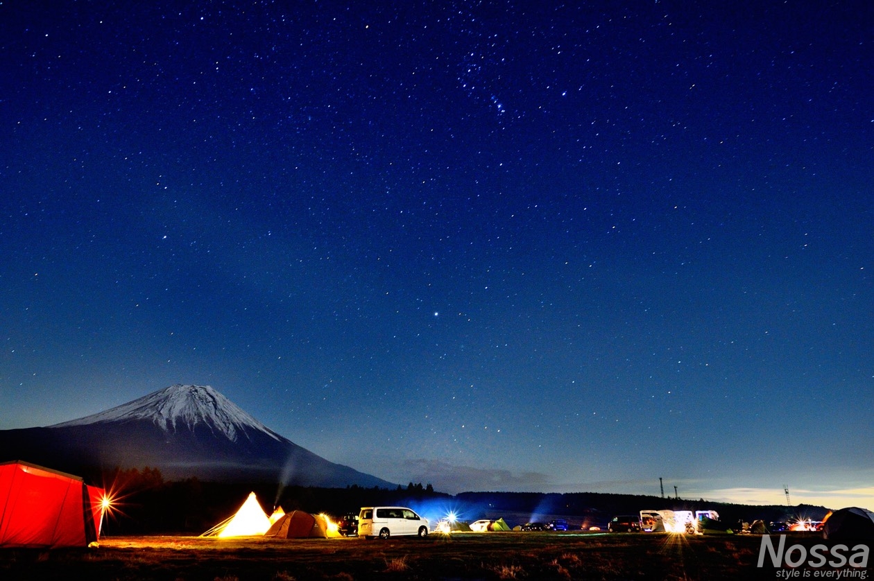 アニメ「ゆるキャン△」の聖地・ふもとっぱらで富士山見ながら冬キャンプしてきた