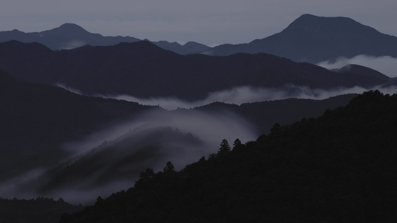 熊野古道・三越峠の雲海