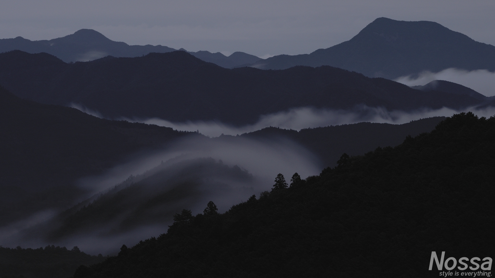 熊野古道・三越峠の雲海