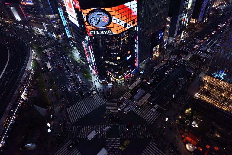 東急プラザ銀座キリコテラスで展望