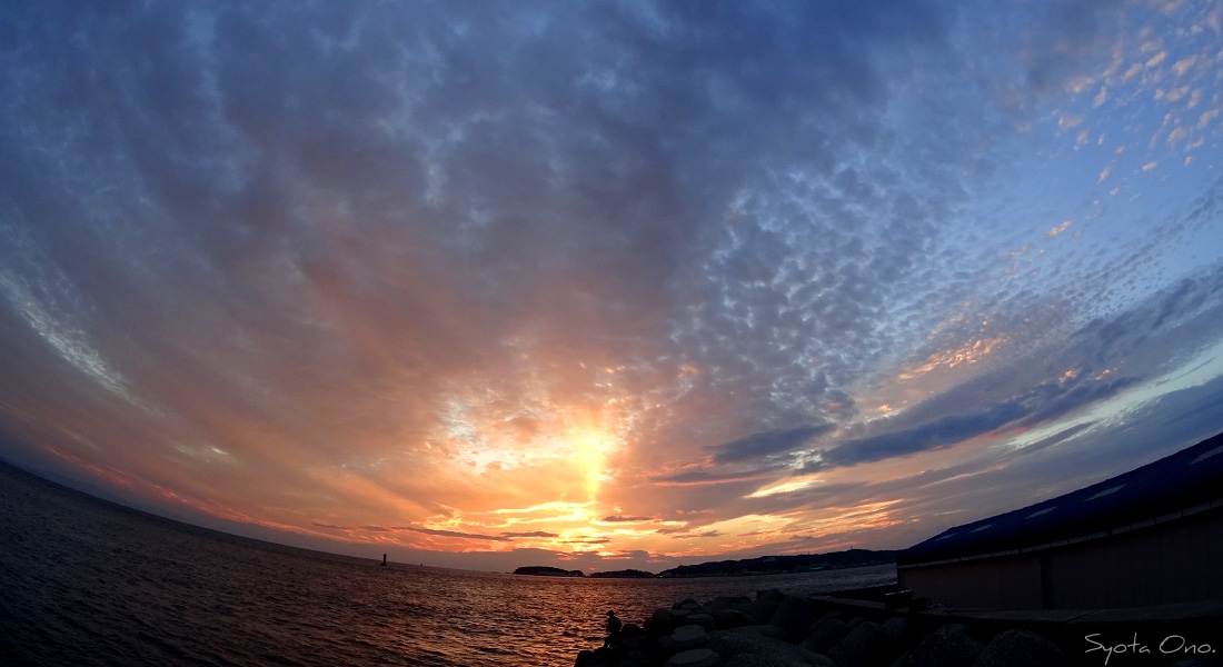 愛知県日間賀島の風景